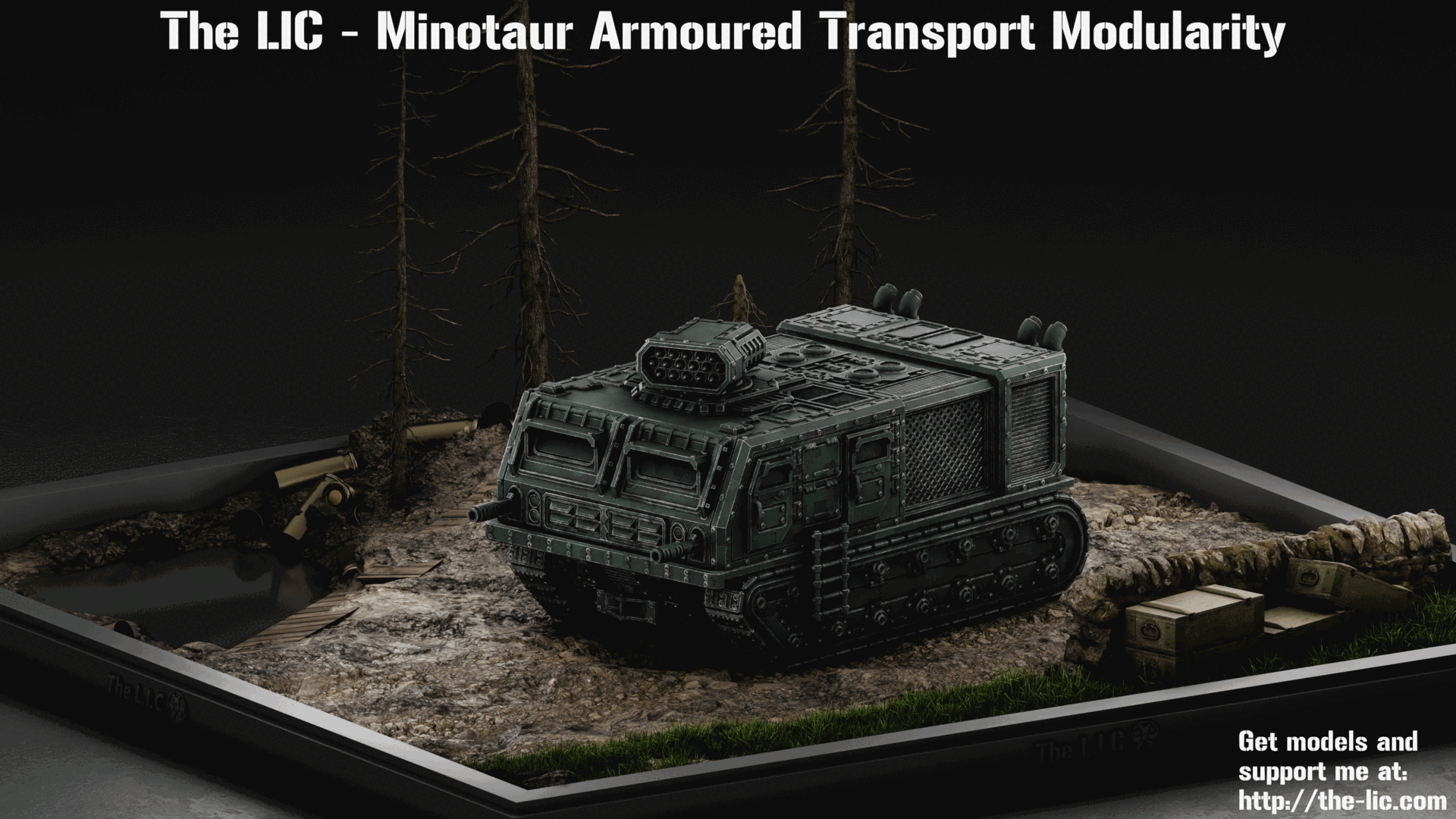 The LIC AA - Minotaur Armoured Transport
